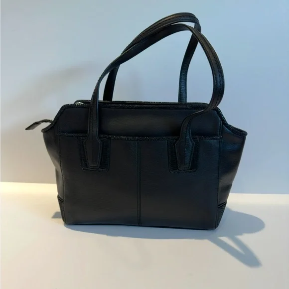 Coach Taylor Leather Bette Mini Tote Crossbody Bag in Black - Picture 3 of 4